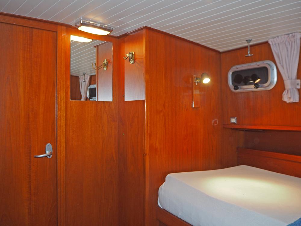 Achterkajuit, Accommodatie